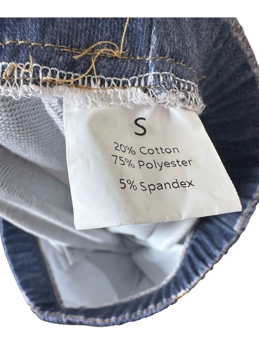 Mila Rosabella Sweatpant Jeans Size Small Dark Blue Straight Leg New - Picture 8 of 9